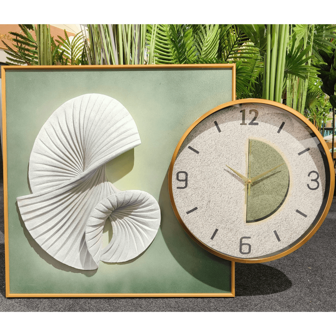 Fusion of Art & Clock Style 17